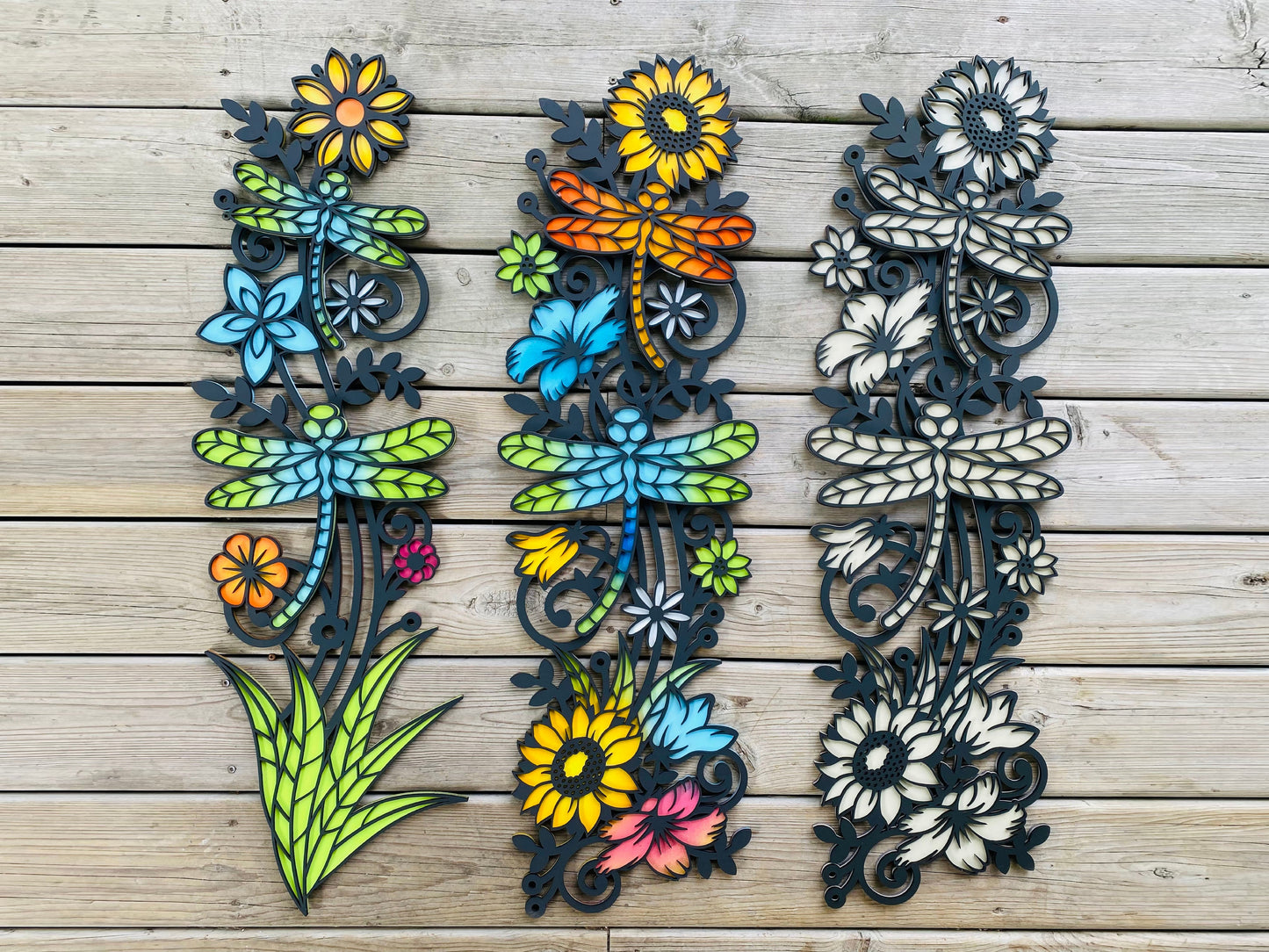 Garden Dragonfly door hanger