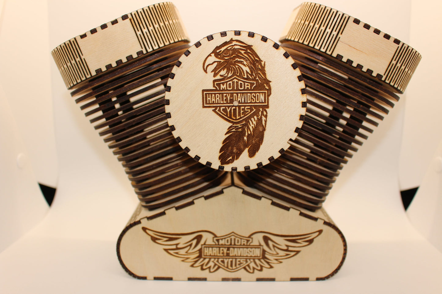 Harley Motorcycle Engine desk model