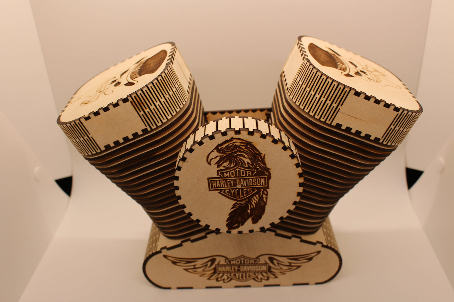 Harley Motorcycle Engine desk model