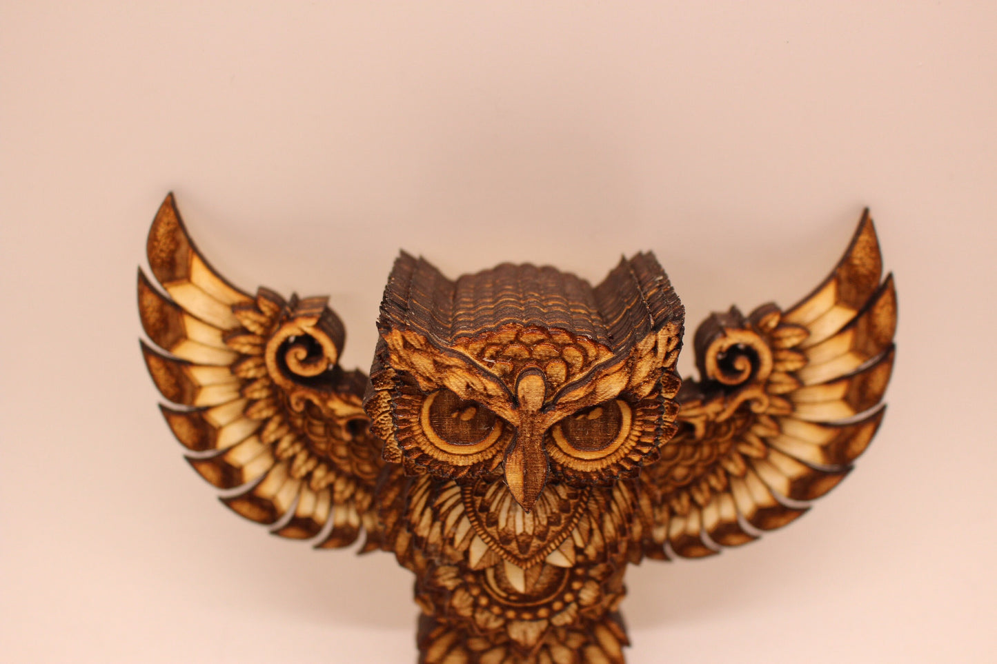 13 layered Mandala Owl