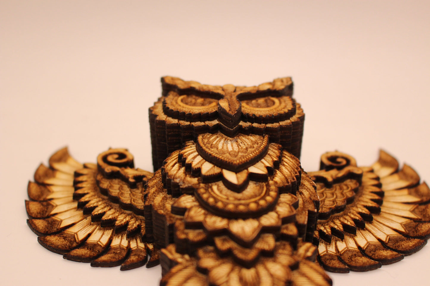 13 layered Mandala Owl