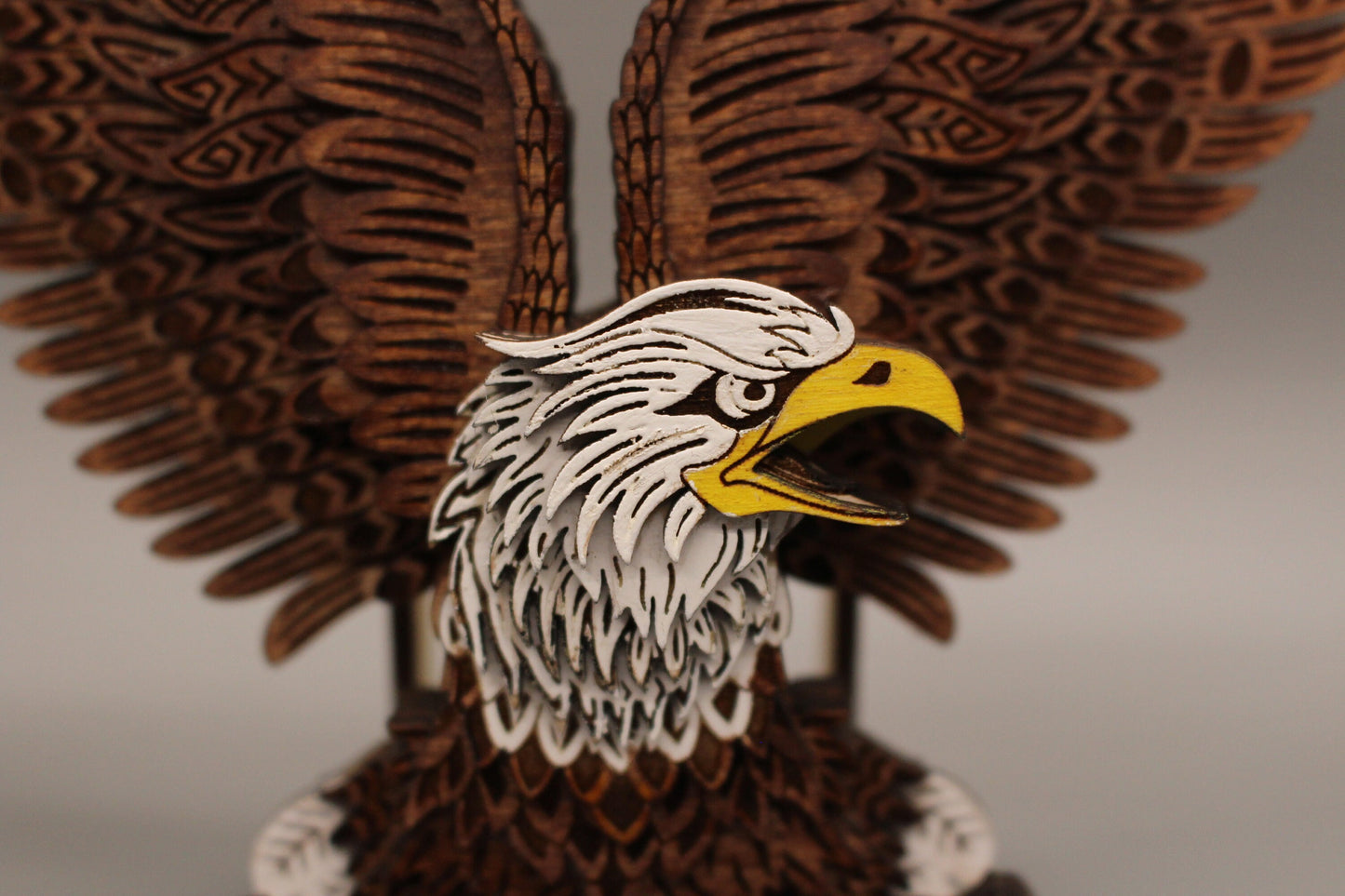 American Bald Eagle Mandala