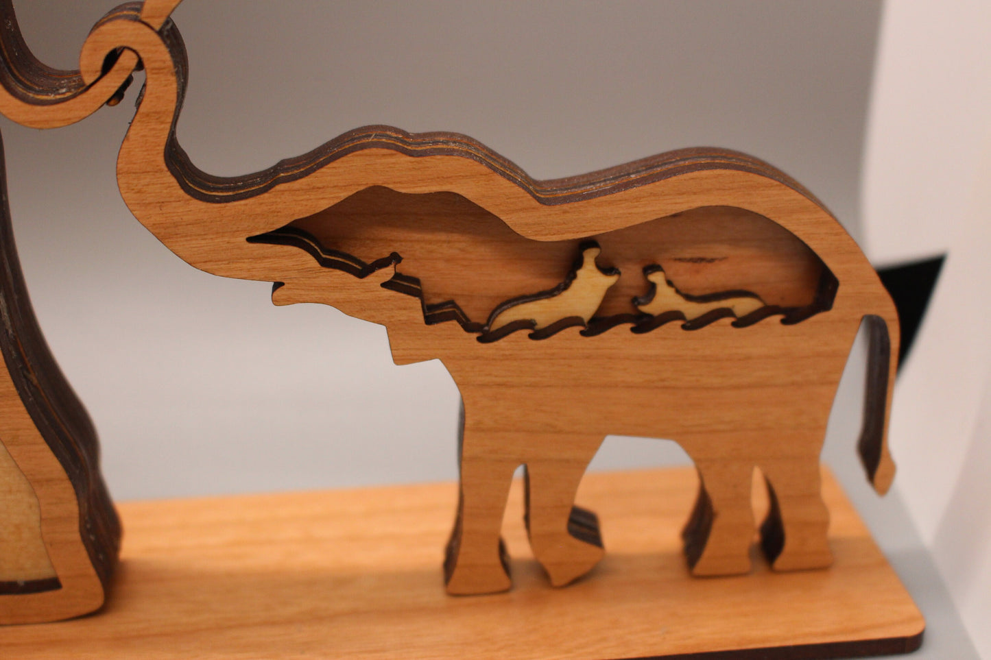 African Elephant mandala art